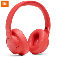 JBL TUNE 700BT 蓝牙耳麦 无线蓝牙耳机 运动耳机 音乐耳机 网课耳机 学习耳机 T700BT 珊瑚红