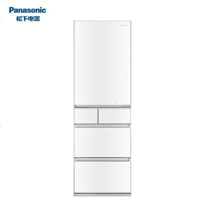 松下(Panasonic)家用多门冰箱NR-TE45ATX-W435升容量风冷无霜自动制冰家用冰箱 白色