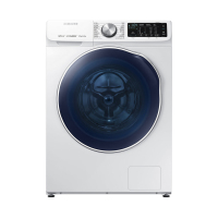 三星洗衣机 WD90N64FOAW/SC 9公斤双驱双电机 蒸汽除菌 洗烘一体 智能管家全自动滚筒洗衣机