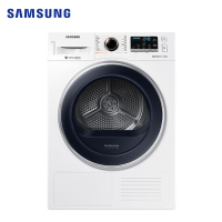 三星洗衣机 DV90M5200QW/SC 9kg公斤干衣机烘干机变频电机节能低噪家用大容量热泵烘干机白色