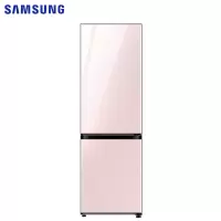三星(SAMSUNG)RB33R300432/SC 333升BESPOKE DIY自由组合玻璃面板 风冷智能变频 光晕粉