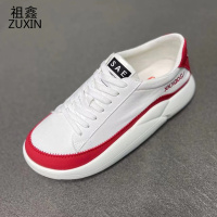 祖鑫2021秋季新款男鞋面包鞋精神小伙潮流休闲布面透气网红百搭小丑鞋