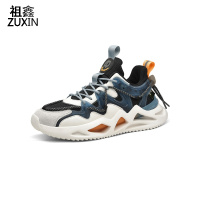 祖鑫鞋子男秋季男鞋2021年新款潮鞋初中生运动鞋春秋百搭增高老爹鞋男
