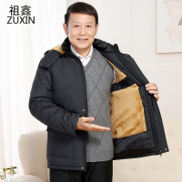 祖鑫2021中老年棉衣男爷爷冬装外套老年人棉袄老人羽绒服男装加厚爸爸棉服