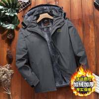 祖鑫2021中老年人棉衣男加绒加厚秋冬季棉袄中年大码男装棉服爸爸冬装外套