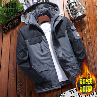 祖鑫2021冲锋衣男加绒加厚冬季外套爸爸装防寒棉袄防风防水户外棉衣登山服