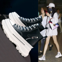 祖鑫2021小白鞋女ins潮秋季新款厚底松糕鞋百搭内增高老爹运动休闲鞋