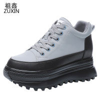 祖鑫2021马丁靴女年新款英伦风厚底秋冬单靴短靴机车靴子秋季百搭鞋子