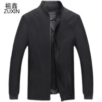 祖鑫2021春秋季爸爸装夹克男士中老年人宽松爷爷褂子上衣新款休闲外套
