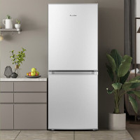 荣事达(Royalstar)153升小冰箱双开门小型迷你冷藏冷冻家用租房宿舍节能省电 153L双门银色