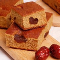 老北京枣糕红枣泥蛋糕食小吃糕点心营养早餐面整 买500克送500克 2斤