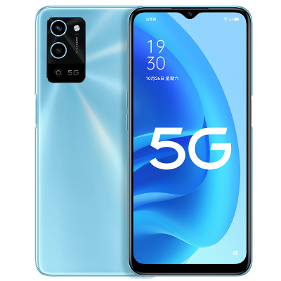 OPPO A56 云烟蓝 6+128GB 一体化双模5G 128G超大存储 5000mAh大电池 5G手机