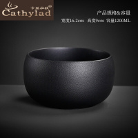 Cathylad 茶洗茶碗水洗茶杯盆器皿复古大号水盂功夫茶具配件