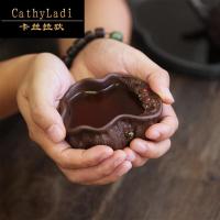 卡丝拉狄品牌宜兴紫砂品茗杯莲蓬茶碗普洱个人杯功夫茶杯茶具