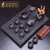 功夫茶具套装不带电器办公室家用防烫泡茶器茶壶茶杯茶盘