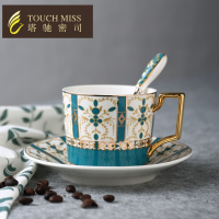 欧式咖啡杯金边创意茶杯碟英式下午茶茶具