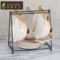 英式陶瓷咖啡杯套装欧式简约下午茶茶具红茶杯