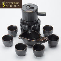 茶具套装懒人冲茶器石磨半自动功夫茶具茶壶茶杯整套