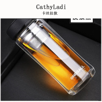 双层玻璃杯家用隔热男女士保温过滤少女心可爱水杯随手杯泡茶杯子