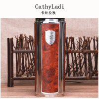 紫砂保温杯男士女士水杯字茶杯高档会议同学会纪念礼品杯定制