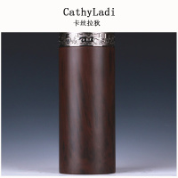 紫砂内胆保温杯高档男士女茶杯水杯不锈钢商务礼品杯定制刻字