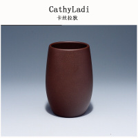 紫砂茶杯原矿紫砂主人手工品茗杯满福杯