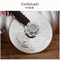 IKXO创新银茶壶 银功夫茶壶纯银999 纯银烧水壶纯银莲花壶旅行携带