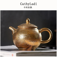 大师手作 创意功夫茶壶陶瓷过滤泡茶器简约礼品