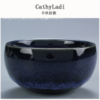 IKXO品牌建盏功夫个人杯钧瓷茶杯陶瓷主人杯单杯大号手工品茗杯男女单个