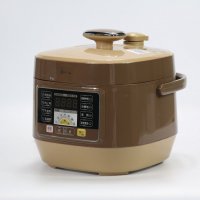 美的电压力锅 MY-SS2501P PSS2501P TG 600W 单台 暖灰色+浅米金