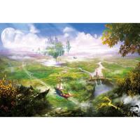 纸质夜光1000片成人定制风景拼图儿童拼插玩具动漫卡通拼图