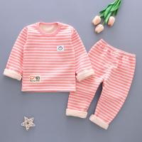 儿童套装加绒加厚婴儿宝宝保暖内衣睡衣小孩男女童装春季冬天衣服