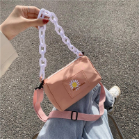 春夏新款小雏菊网红斜挎包气质腋下包