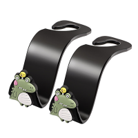 炎禹 创意卡通汽车座椅挂钩 卡通绿
