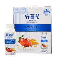 伊利安慕希草莓+燕麦200g*10盒/礼盒装