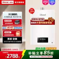 林内(Rinnai) 13升燃气热水器 RUS-13QS06/H06 天然气带水量伺服器零干扰零温差
