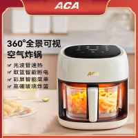 北美电器(ACA)空气炸锅家用多功能电烤箱一体机4升大容量电炸锅