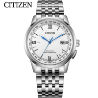 国行 西铁城(CITIZEN)手表光动能休闲防水万年历多局电波男表 CB0150-89A