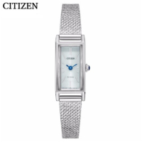 国行 西铁城 CITIZEN 手表 光动能白盘不锈钢带KII系列时尚商务女表EG7040-58A