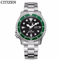 国行 西铁城 CITIZEN 手表 PROMASTER系列水鬼机械日星双显时尚运动潜水男表 NY0084-89EB