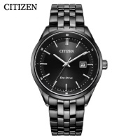 国行 西铁城(CITIZEN)手表 光动能不锈钢覆BIP商务时尚男表 BM7565-80E