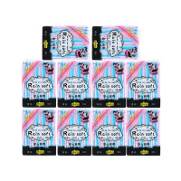 雨柔掌心包超薄绵柔355mm加长夜用10片装