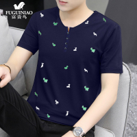 富贵鸟 短袖t恤男士polo衫夏季男装翻领半袖潮流韩版潮牌衣服