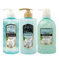 黛丝恩洗护沐3件套 植萃水润轻盈洗护套480ml*2+沐浴露500ml