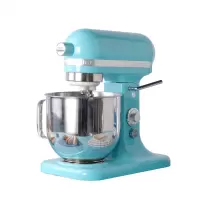 多功能厨师机古达和面揉面鲜奶小型全自动家用商用 厨师机500W蓝色