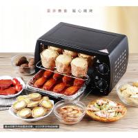 电烤箱古达控温家用烤箱家蛋糕鸡翅小烤箱烘焙多功能迷你烤箱 黑色