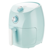 空气炸锅611新款特价家用升级款陶瓷涂层大容量4L无油电炸锅 斯米蓝