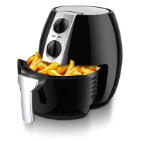 空气炸锅古达家用无油电炸锅薯条机4.5L大容量机械款烤红薯机7828 D18机械4.5L