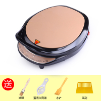 电饼铛古达双面加热新款全自动断电烙饼锅电饼档称煎饼机家用正品 咖啡色新款30带标准大礼包
