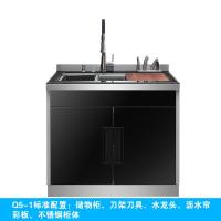 Q5集成水洗碗机家用古达洗碗大容量刷碗机抽拉式全自动净水器 Q5-1储物柜集成水槽（B配置）